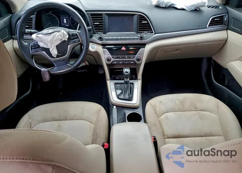 2018 Hyundai Elantra Sel z USA, uszkodzony, nr VIN KMHD84LF2JU575367